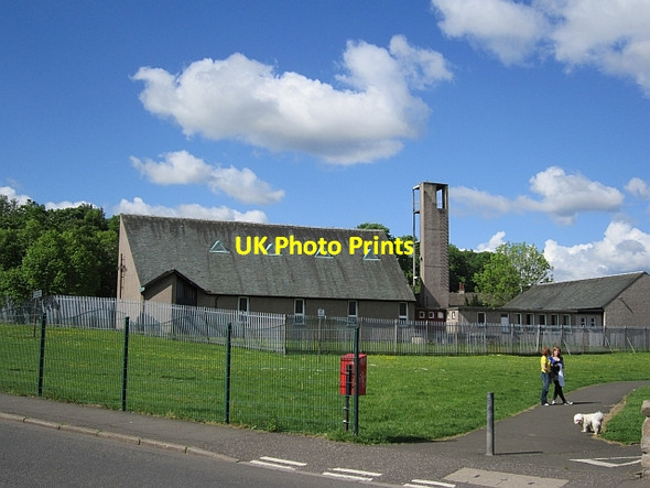 Photo 6"x4" Church, Burnside High Crosshill\/NS6160 c2012