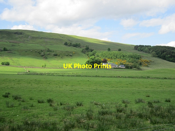 Photo 6"x4" Fields beneath the Campsies Strathbalne c2012