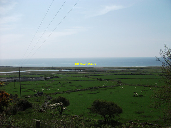Photo 6"x4" Looking down to the quarry bing  Bwlch\/SH5705 c2012
