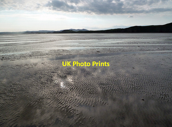 Photo 6"x4" Evening light on Mersehead Sands Barend\/NX8855 c2012
