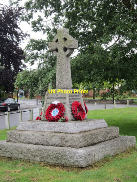 Photo 6"x4" The War Memorial at Horton Horton\/TQ0175 c2012