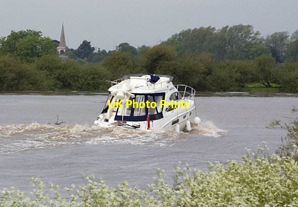 Photo 6"x4" Ouse cruise Barmby on the Marsh c2012