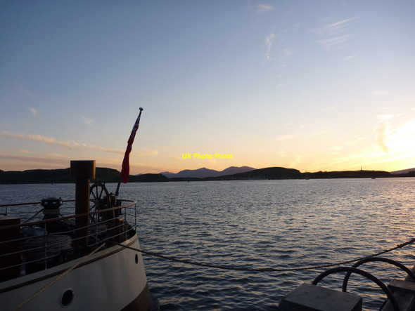 Photo 6"x4" Oban Townscape : A Fine Evening at the North Pier, Oban Oban\/NM8630 c2012
