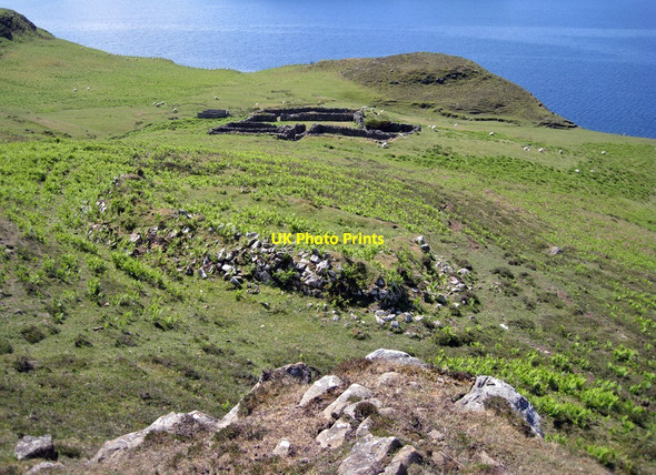 Photo 6"x4" Ruin in Scornandaoine Ferinquarrie c2012