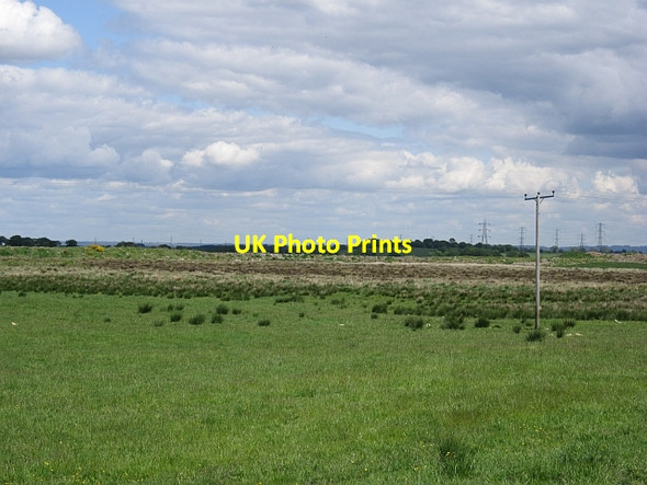 Photo 6"x4" Damp land, Skeoch Auldhouse c2012