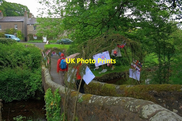 Photo 6"x4" Footbridge over Clapham Beck Clapham\/SD7469 c2012