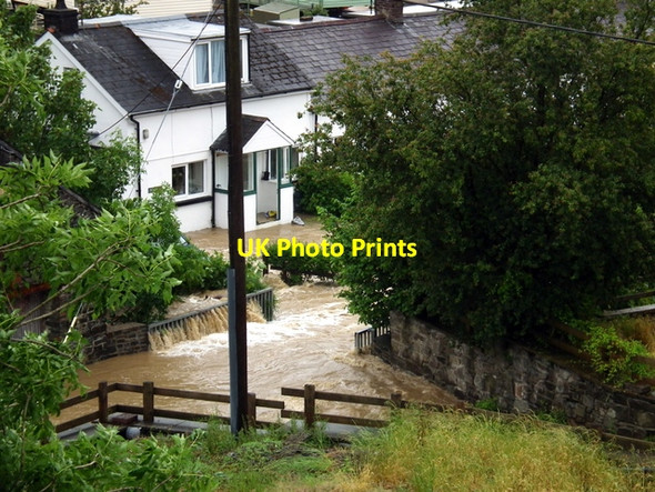 Photo 6"x4" Flooding in Dolypandy, Capel Bangor Maes-bangor c2012