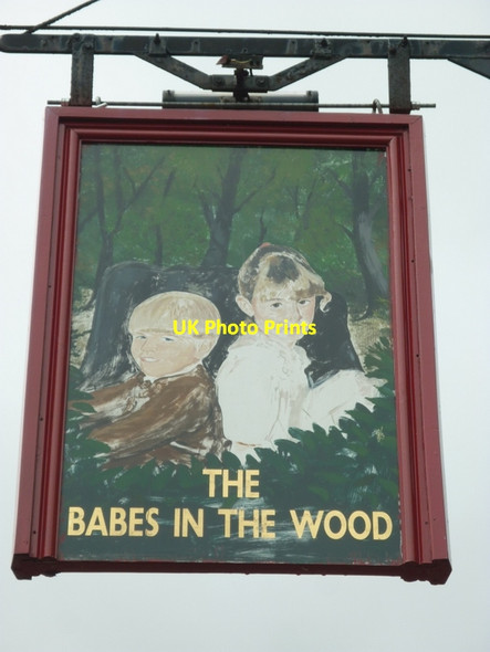 Photo 6"x4" The Babes in the wood, Soothill Lane Batley c2012 P1