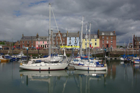 Photo 6"x4" Wet Dock, Arbroath Harbour Arbroath c2012