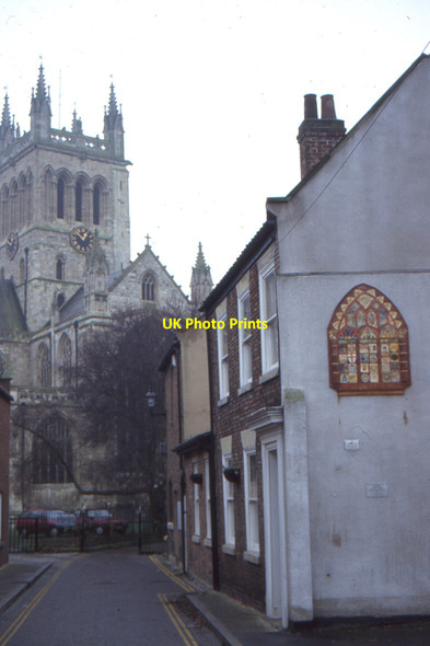 Photo 6"x4" Selby Abbey Selby c1996