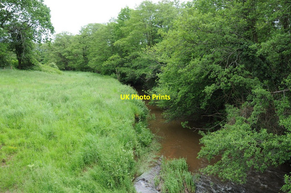 Photo 6"x4" The River Trothy Llantilio Crossenny c2012