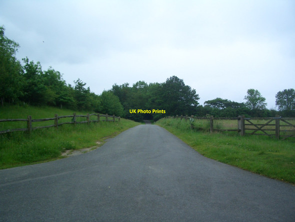 Photo 6"x4" Rural road Handcross c2012