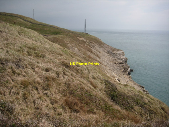 Photo 6"x4" Mile Indicator Posts - Isle of Purbeck Swanage c2012
