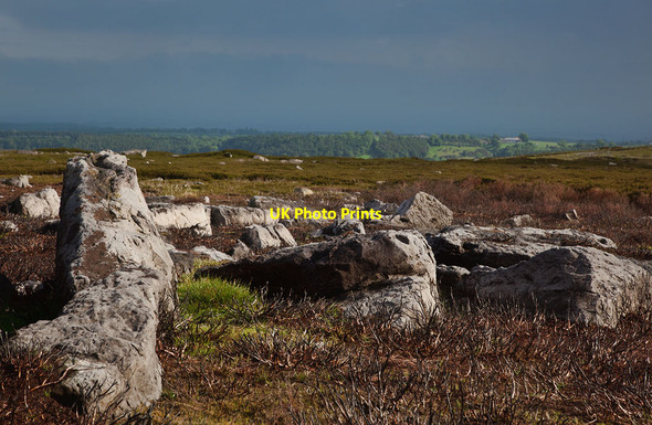 Photo 6"x4" Natural rocks exposed on the moor Rosedale Abbey c2012