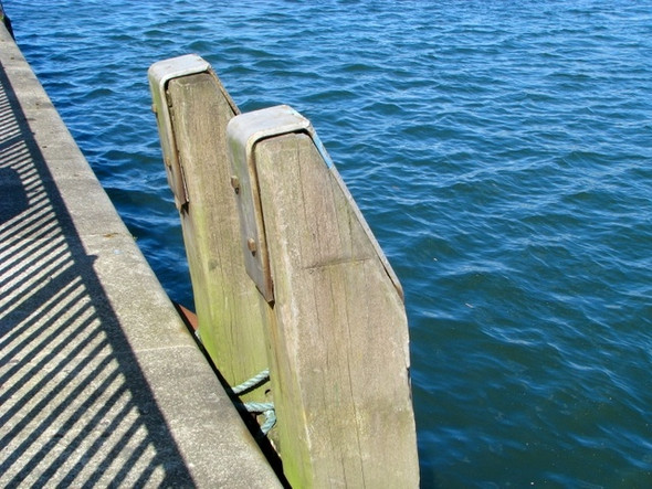 Photo 6"x4" Old ladder, Albert Quay, Belfast Belfast c2008