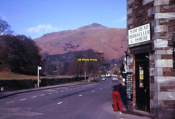 Photo 6"x4" Grasmere village 1974 Grasmere\/NY3307 c1974