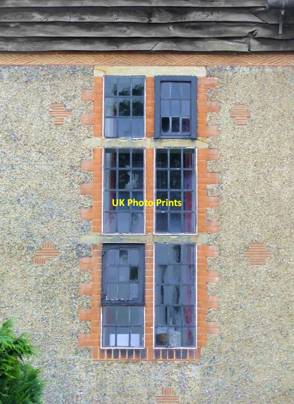 Photo 6"x4" Church window, St Mary's, Pixham Dorking c2012