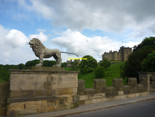 Photo 6"x4" Alnwick Townscape : The Lion Bridge Alnwick c2012