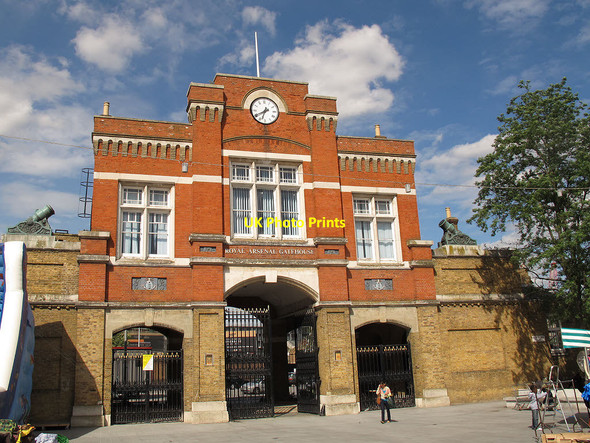 Photo 6"x4" Woolwich Arsenal Gatehouse Woolwich c2012