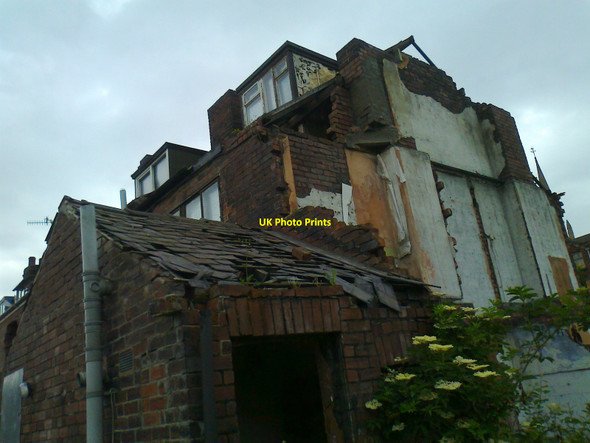 Photo 6"x4" Awaiting demolition Fir Vale c2012 P1