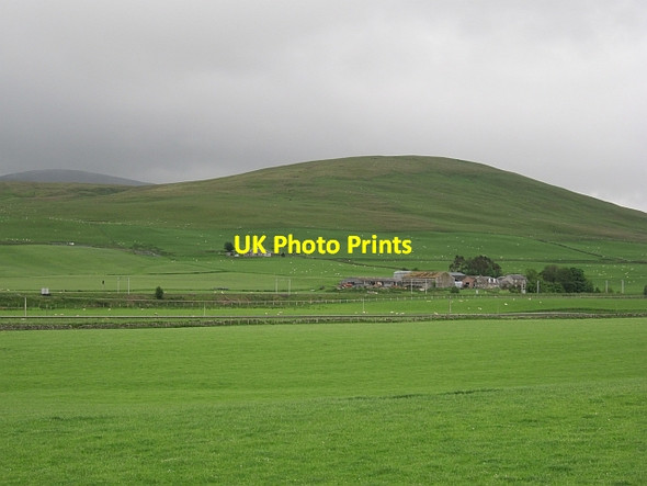 Photo 6"x4" Upper Clydesdale Wandel Dyke c2012