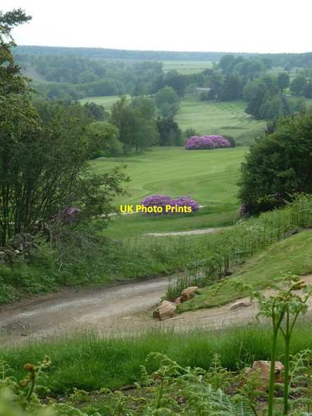 Photo 6"x4" View across Matlock golf course Matlock c2012