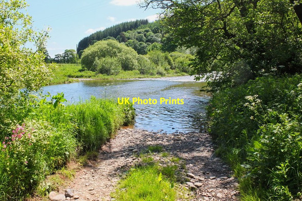 Photo 6"x4" Ford at Abbey St Bathans Abbey St Bathans c2012