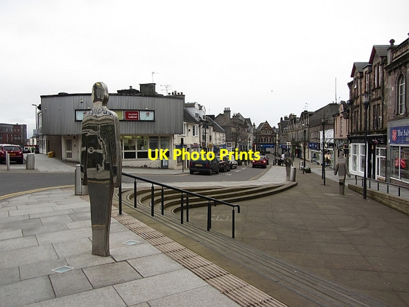 Photo 6"x4" High Street Alloa c2012