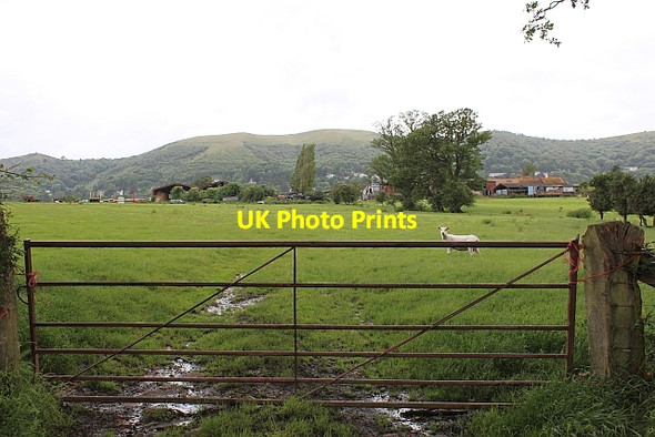 Photo 6"x4" Brickbarns Farm from the East Malvern Wells c2012