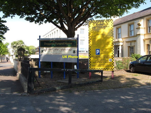 Photo 6"x4" The entrance to the Regent House Car Park Newtownards c2012