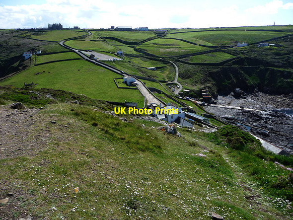 Photo 6"x4" Cape Cornwall New Downs\/SW3631 c2012 P3
