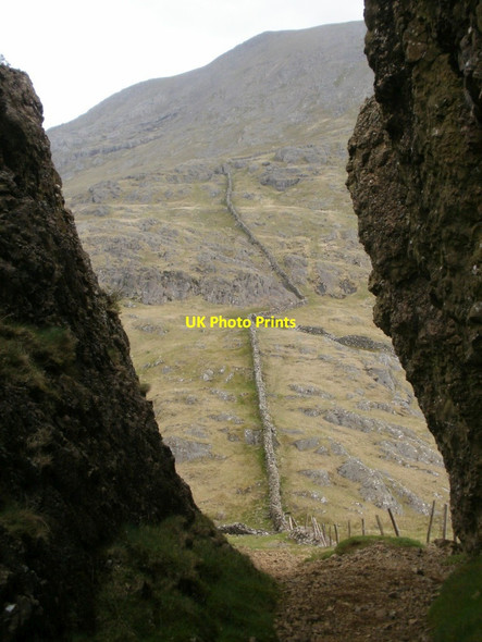 Photo 6"x4" Retrospect of Moel Hebog from Moel yr Ogof Moel yr Ogof c2012