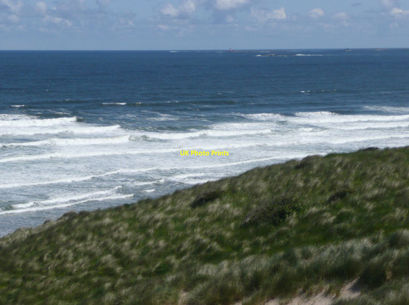 Photo 6"x4" Breakers at Budle Point Bamburgh c2012