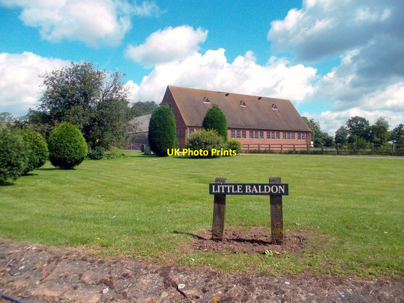 Photo 6"x4" Brick Barn at Little Baldon Farm Marsh Baldon c2012