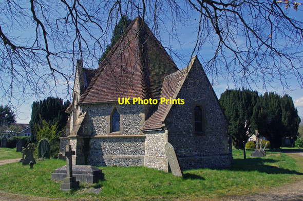 Photo 6"x4" Odiham - Mortuary Chapel  Colt Hill\/SU7451 c2012