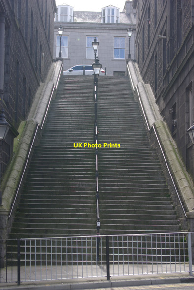 Photo 6"x4" Steps to Crown Terrace, Aberdeen Aberdeen\/NJ9206 c2012