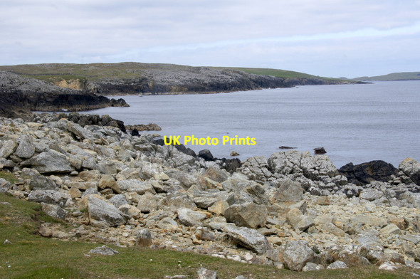Photo 6"x4" Coastline north of Rumblies Goe, north of Colvadale Ordale c2012