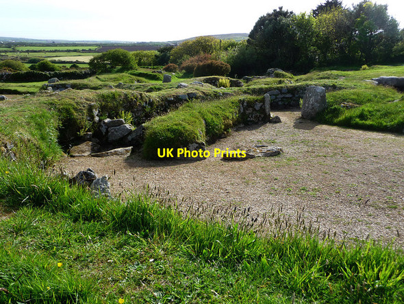 Photo 6"x4" Carn Euny Brane c2012