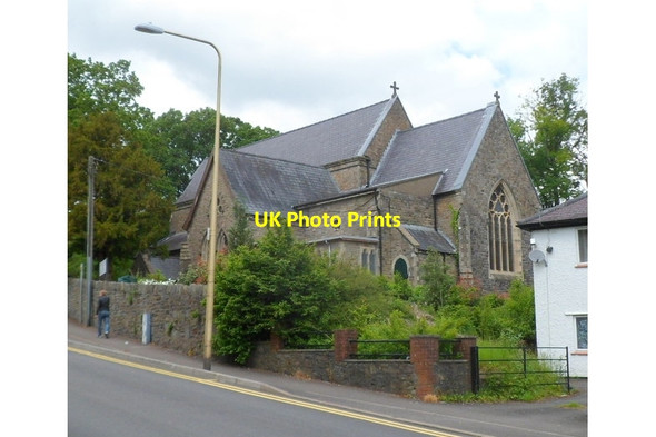 Photo 6"x4" Christ Church, Merthyr Tydfil Merthyr Tydfil c2012