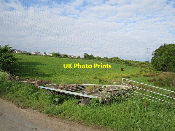 Photo 6"x4" An old trailer Kirknewton\/NT1167 c2012
