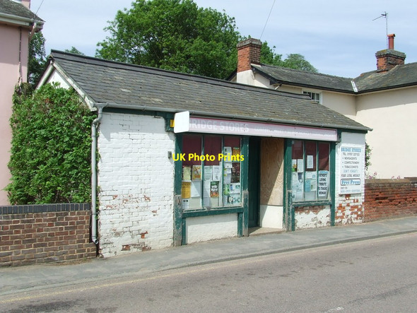 Photo 6"x4" Village Shop Bures c2012