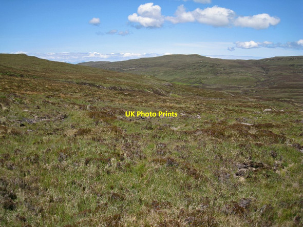 Photo 6"x4" Miles of moorland Fasach c2012