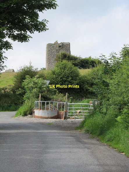 Photo 6"x4" Moiry Castle from the Kilnasaggart Road Faughart Upper c2012