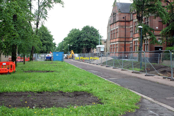 Photo 6"x4" Meadows Centre tram stop site West Bridgford c2012