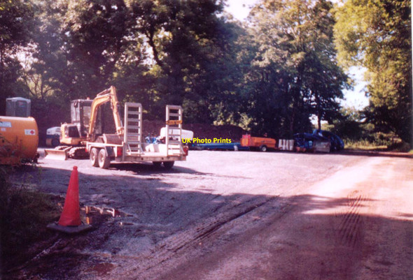 Photo 6"x4" Water Board Vehicles, Trenewydd Quarry, Llanteg Llanteg c2005