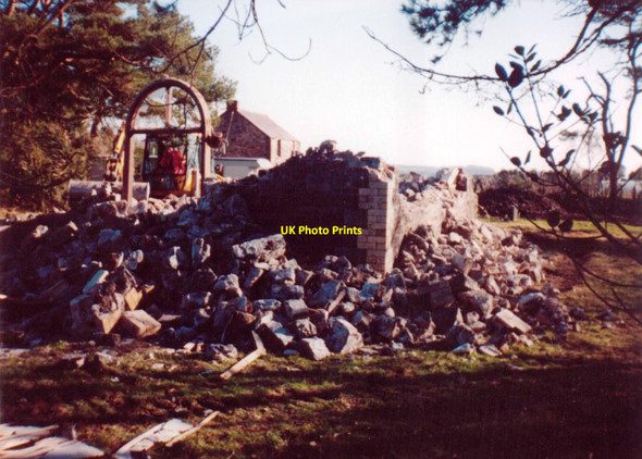 Photo 6"x4" Demolition of Mountain Chapel, Llanteg Llanteg c2003