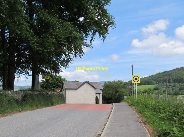 Photo 6"x4" The eastern end of Bog Road Forkhill c2012