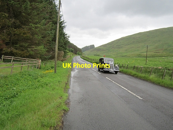 Photo 6"x4" A823 Glen Devon Frandy Fm c2012