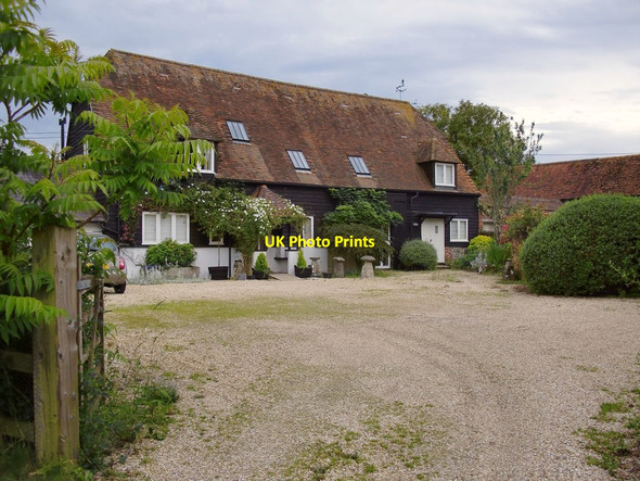 Photo 6"x4" Converted barn, Church Farm, Coombe Bissett Coombe Bissett c2012