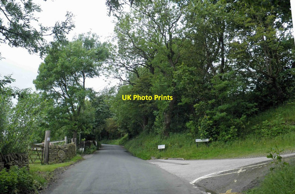 Photo 6"x4" Junction of Sunny Bank Road and Bank Lane Stocksbridge c2012